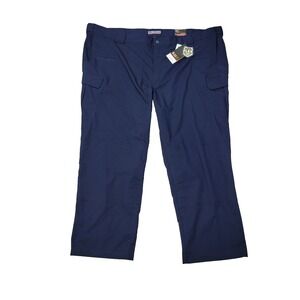 NWT 511 5.11 Tactical Straight Fit Flex Tac Stryke Pant Mens 52 Navy Cargo Pants